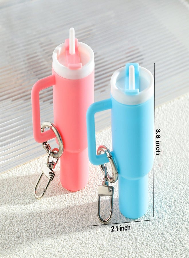 EYBDYB Mini Stanley Cup Keychain, Mini Tumbler Keychain Chapstick Holder for School Bag Purse Backpack - Image 4